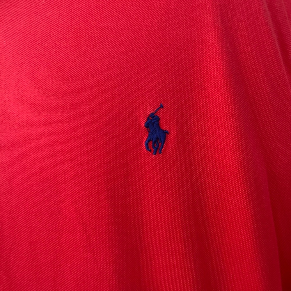 RALPH LAUREN POLO MENS XXL RED SHORT SLEEVE SHIRT - Picture 8 of 10